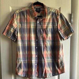 Men's St John’s Bay Plaid Short Sleeve Shirt